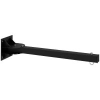 SPORTNOW Mocowanie worka treningowego, montaż na ścianie, 9 kątów, stal, do 100 kg, Czarny(m-11)