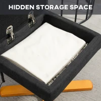 HOMCOM Fotel relaksacyjny z podnóżkiem, obrotowy 360° fotel telewizyjny z funkcją masażu, rozkładany fotel masujący z boczną kieszenią, fotel TV, poliester do salonu, matowa czerń(m-6)