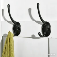 HOMCOM Hallway Furniture Set Shoe Bench Storage Mirror Cabinet Coat Rack Multiple Cubes Hangers Organiser Shelves w/ 4 Hooks(m-8)