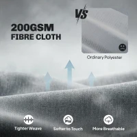 Outsunny Rattan Bistro Set, Reclining Garden Chairs and Glass Coffee Table with Cushions for Patio Balcony Porch, Grey(m-7)