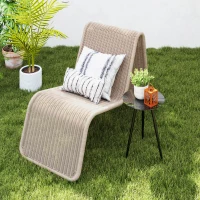 Outsunny Petite table basse ronde, table d'appoint, plateau en verre trempé, pieds effilés, cadre en acier, Ø 40 x 50 cm, noir(m-10)