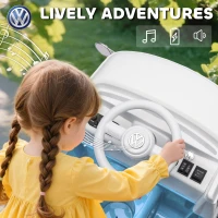 AIYAPLAY Elektryczny Samochód dla Dzieci, 12V Pojazd Dziecięcy z MP3, Podwójny Silnik, Pojazd Elektryczny z Klaksonem, Łagodny Start, 89x49x41,5 cm, Niebieski(m-7)