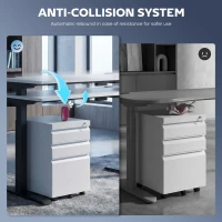 HOMCOM Electric Standing Desk Frame, Height Adjustable Sit Stand Desk Frame with Dual Motors, Memory Smart Panel and Collision Protection, Easy Assembly, Black(m-7)