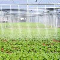 Outsunny Système de brumisation 9 m - système de brumisateur extérieur - brumisateur de terrasse - Kit de brumisation Complet Noir(m-9)