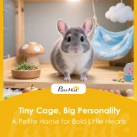 PawHut Zagroda dla małych zwierząt z panelami podłogowymi, wybieg z 12 panelami, wodoodporna mata, 120x60x40 cm, czarny(m-9)