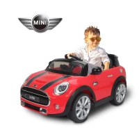 BMW Mini Cooper Voiture Électrique Enfants Rouge 127 x 64 x 38 cm(m-9)