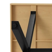 Modernes 6‑teiliges Garten-Essgruppen-Set, für 6 Personen, Khaki+Naturfarbe(m-11)