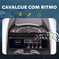 HOMCOM Quadriciclo Elétrico 12V para Crianças com Farol Música Pneus de Suspensão Botões Avance e Retrocesso 100x65x73cm Branco(m-6)