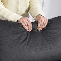 HOMCOM Power Recliner Chair, Reclining Chair with Remote, Pocket Springs, Silent Motor and Side Pockets, Black(m-11)