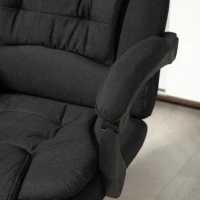Vinsetto Six-Point Massage and Heated Office Chair - Black(m-10)
