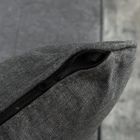 HOMCOM Convertible Single Sofa Bed, 3-in-1 Multi-Functional Sleeper Chair Bed with Magazine Pocket, Grey(m-14)