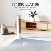 HOMCOM turmlüfter säulenlüfter(m-5)