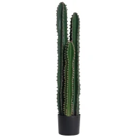 Outsunny Cactus artificial, realist, plantă artificială mare, dim. Ø 17 x 98H cm, verde(m-7)