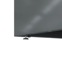 Mülltonnenbox mit 4‑fach Aufbewahrung, rautenförmiger Seitenperforation für Belüftung, 264x80x118,5 cm, Grau+Naturfarbe(m-9)