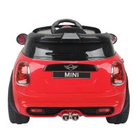 BMW Mini Cooper Voiture Électrique Enfants Rouge 127 x 64 x 38 cm(m-4)