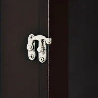 Frame box T-frame cadre pour maillot porte acrylique doublure interne feutre 60L x 7l x 80H cm marron(m-9)