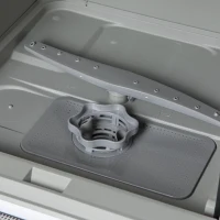 HOMCOM Six-Programme Countertop Dishwasher - White(m-14)