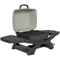 Outsunny Grill Stołowy Elektryczny 2300 W 23x71 cm Przenośny z Emaliowanymi Rusztami i Tacką na Tłuszcz(m-1)