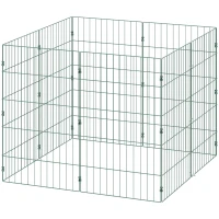 PawHut 8 Panel Pet Playpen for Medium Dogs Indoor Outdoor 80 cm Height(m-11)