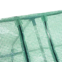 Outsunny sera gradina cu prelata, 270x90x90cm, verde(m-8)