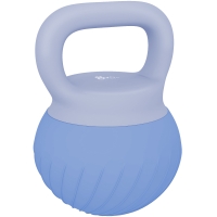 SPORTNOW Kettlebell 8 kg, Pesa rusa con Asa Ergonómica Antideslizante, Kettlebell, Musculación, Entrenamiento, Azul