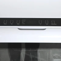 HOMCOM 6L Five-Mode Tabletop Dishwasher - White(m-12)