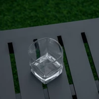 Outsunny 6 Piece Outdoor Couch, Sectional Sofa Set with Aluminum Patio Conversation Furniture, Grey(m-13)