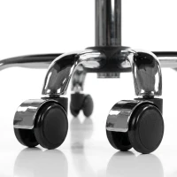 HOMCOM Snow Flannel Office Chair - Grey(m-12)