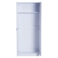 Homcom Armoire Haute Multi-Rangements en Bois 75 x 36 x 180 cm(m-6)