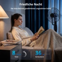 HOMCOM Stehventilator mit Sprühnebel, 70° Oszillation, 3 Geschwindigkeiten, 3 Modi, 3,5L Wassertank, Schwarz(m-7)