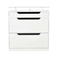 Homcom Suport Pantofi Modern – 16 Perechi, 2 Sertare & Raft Sticla(m-16)