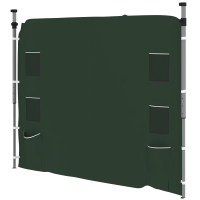 Canopy Sidewalls 295W x 195H cm Green