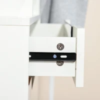 Homcom Suport Pantofi Modern – 16 Perechi, 2 Sertare & Raft Sticla(m-13)