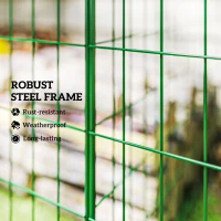 Komposter 1680L, 3-częściowy, stalowy, szybki, 270x90x70 cm(m-6)