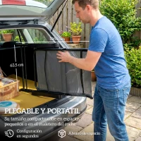 Outsunny Pack de 2 Sillas Plegables Reclinables de Jardín Exterior con Respaldo Alto Ajustable en 5 Posiciones Reposapiés Gris(m-8)