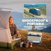 Outsunny Frigorífico 19L para Carro com Compressor, Controlo por App Ideal para Campismo.(m-4)