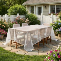 Outsunny Telone Impermeabile 4x6m, Robusto PE 140GSM, Resistente agli Strappi(m-6)