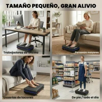 SPORTNOW Plataforma Vibratoria con 120 Velocidades 5 Programas Pantalla LED Luz Mando a Distancia 2 Bandas Elásticas Negro(m-9)