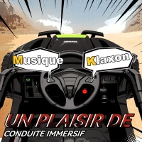 AIYAPLAY Voiture électrique enfant UTV KAWASAKI TERYX KRX 1000 12 V à 2 moteurs 25 W télécommande 2,4 Ghz 100 x 64 x 56 cm noir(m-6)