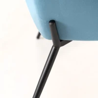 E-STYLO Poltrona moderna in velluto, ideale per arredare con eleganza soggiorni, salotti e zone living(m-5)