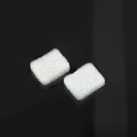 PawHut 16 pcs Filtre Fontaine Eau Chat, Distributeur d'Eau filtrante pour Chat et Chien, Triple Système de Filtration, Blanc(m-8)