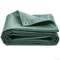 Outsunny Telo Impermeabile 6 x 8m, PE Resistente agli Strappi da 90 GSM(m-10)