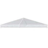 Outsunny 3 x 3 (m) Gazebo Protective Cover, Waterproof Transparent Gazebo Replacement Canopy Cover Top for Canopy and Tent(m-11)