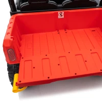 HOMCOM 12V 2 Seater Kids Electric Ride-On Car with Electric Bucket, Remote Control - Red(m-16)