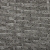 Outsunny Four-Piece Rattan Sofa Set, with Glass-Top Table - Light Grey(m-12)