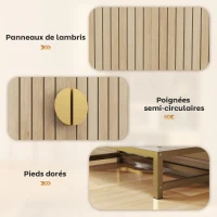 HOMCOM Armoire de cuisine meuble cuisine rangement avec 12 étagères à portes, étagères ajustables, 58x29x119,5cm, blanc(m-6)