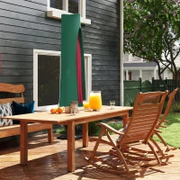 Outsunny Garden Parasol Cover, Waterproof Cantilever Banana Umbrella Protector, 240 x 48/70 cm for 3 m Cantilever Parasol(m-8)