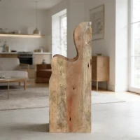 Solid Mango Wood Small Storage Bench with Clear Natural Finish and Storage Box, Storage Stool for Living Room, 35L x 60W x 90H cm, Brown(m-5)