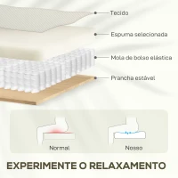 HOMCOM Poltrona Levanta Pessoas com Reclinação Elétrica em até 135° e com 8 Zonas de Massagem 83x92x110 cm Bege(m-6)