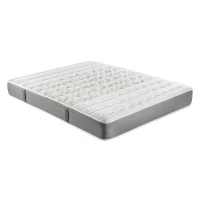 Colchón HR viscoelástico de 24 cm con tecnología avanzada, tejido stretch y confort premium – 90x190 cm(m-1)